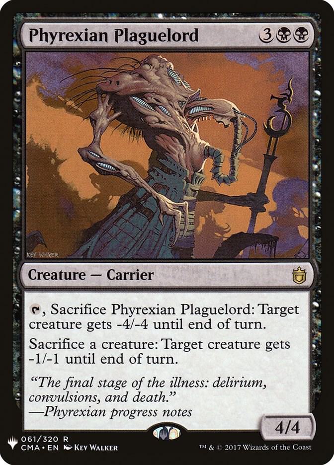 Phyrexian Plaguelord (061/320) [The List]