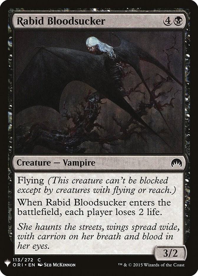 Rabid Bloodsucker (113) [The List]