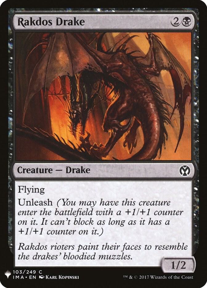 Rakdos Drake (103) [The List]
