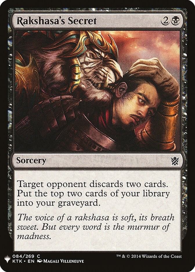 Rakshasa's Secret (84) [The List]