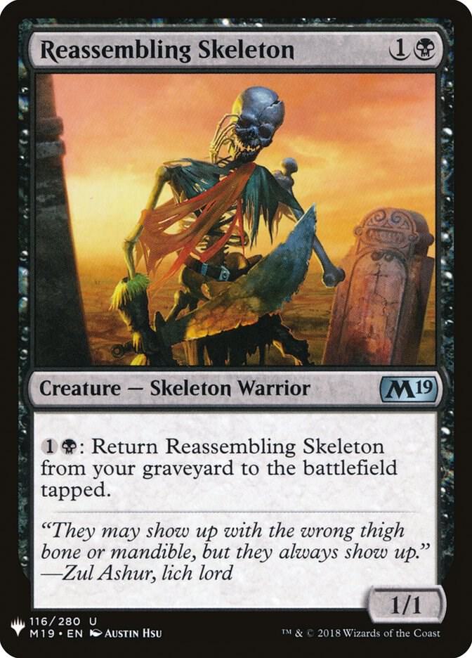 Reassembling Skeleton (116) [The List]