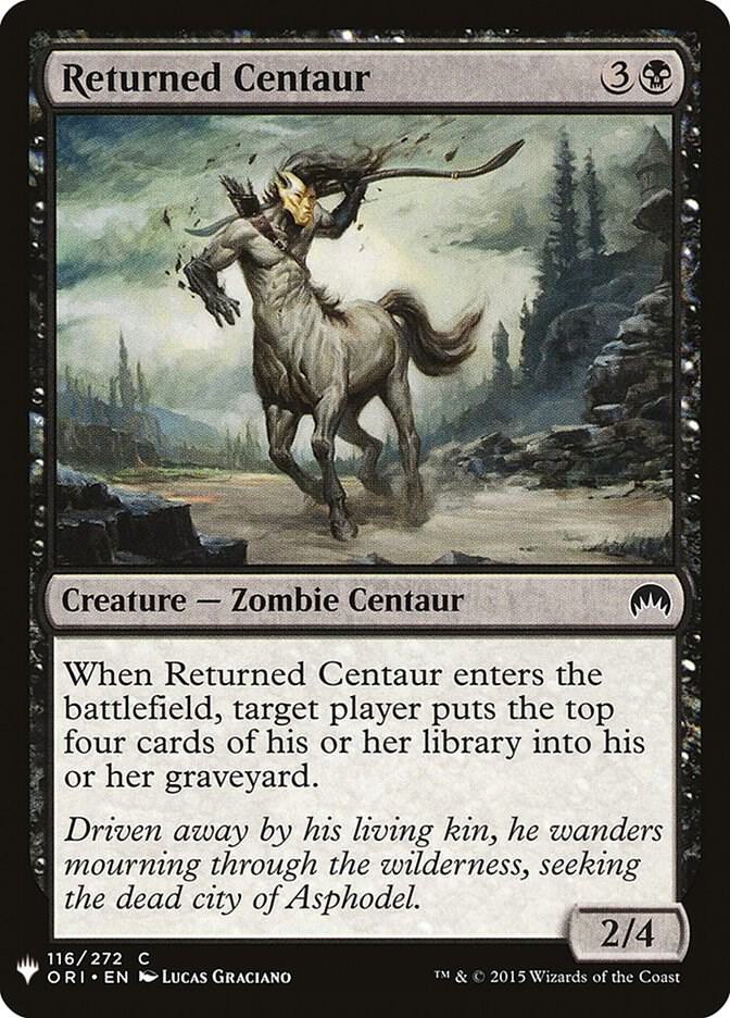 Returned Centaur (116) [The List]