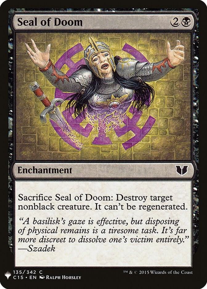 Seal of Doom (135) [The List]