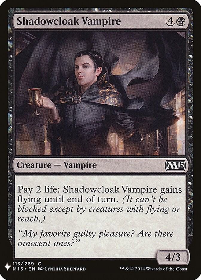 Shadowcloak Vampire (113) [The List]