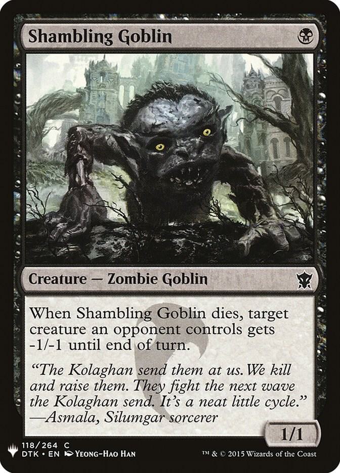 Shambling Goblin (118) [The List]