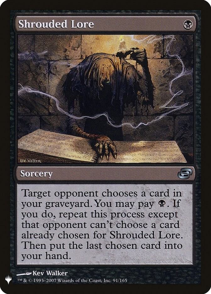 Shrouded Lore (91) [The List]