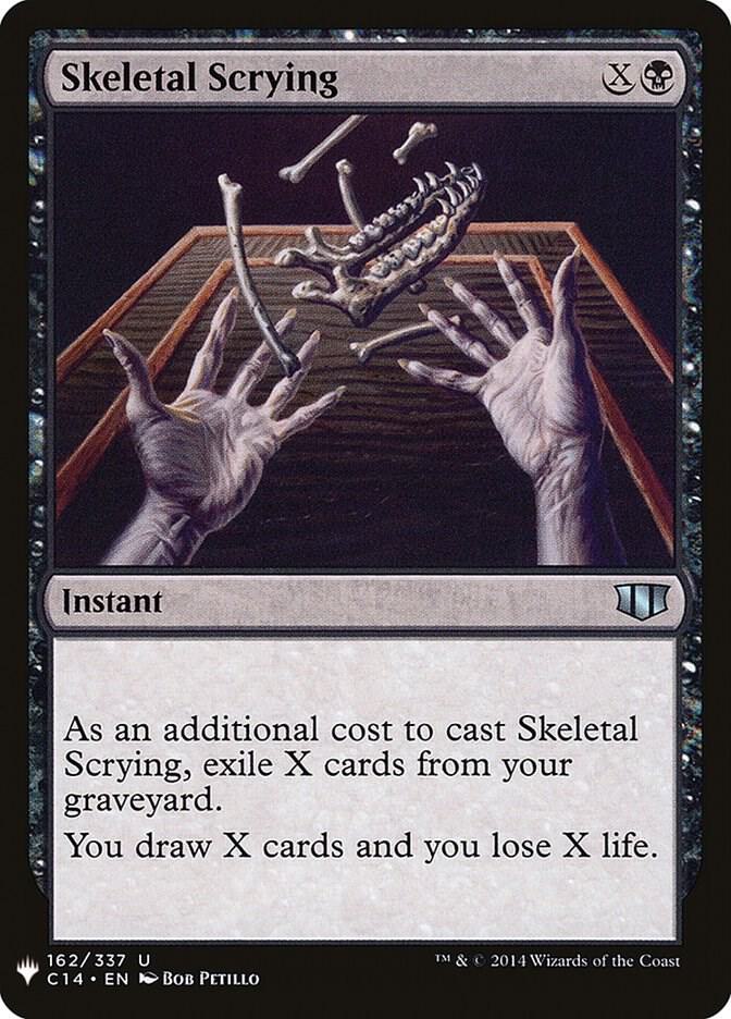 Skeletal Scrying (162) [The List]