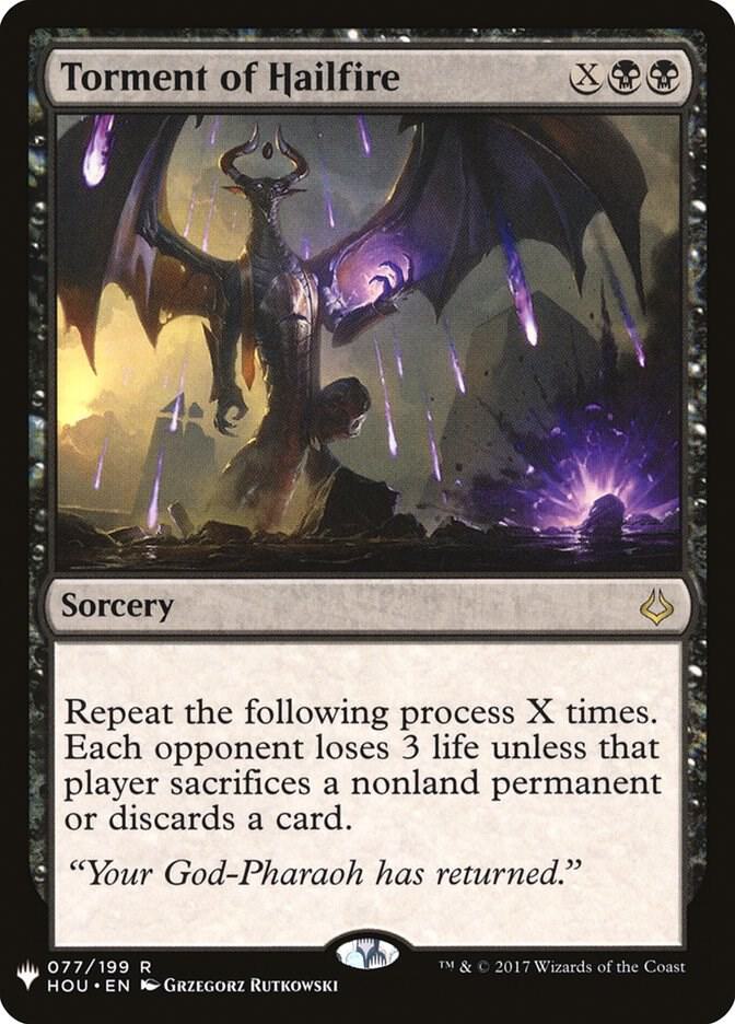 Torment of Hailfire (77) [The List]