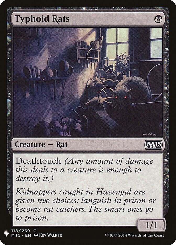 Typhoid Rats (118) [The List]