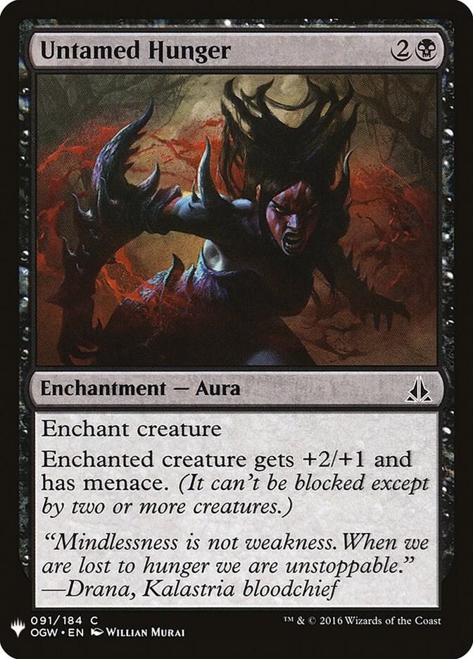 Untamed Hunger (91) [The List]