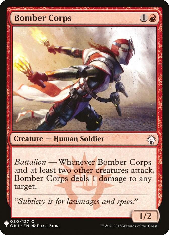 Bomber Corps (80) [The List]