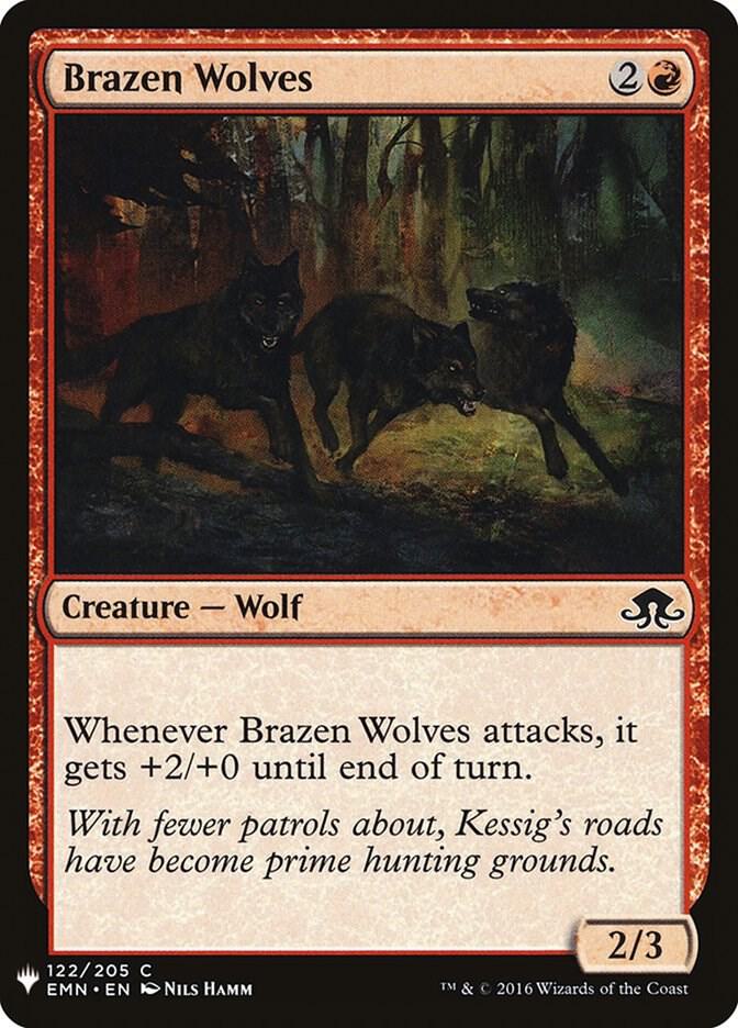 Brazen Wolves (122) [The List]