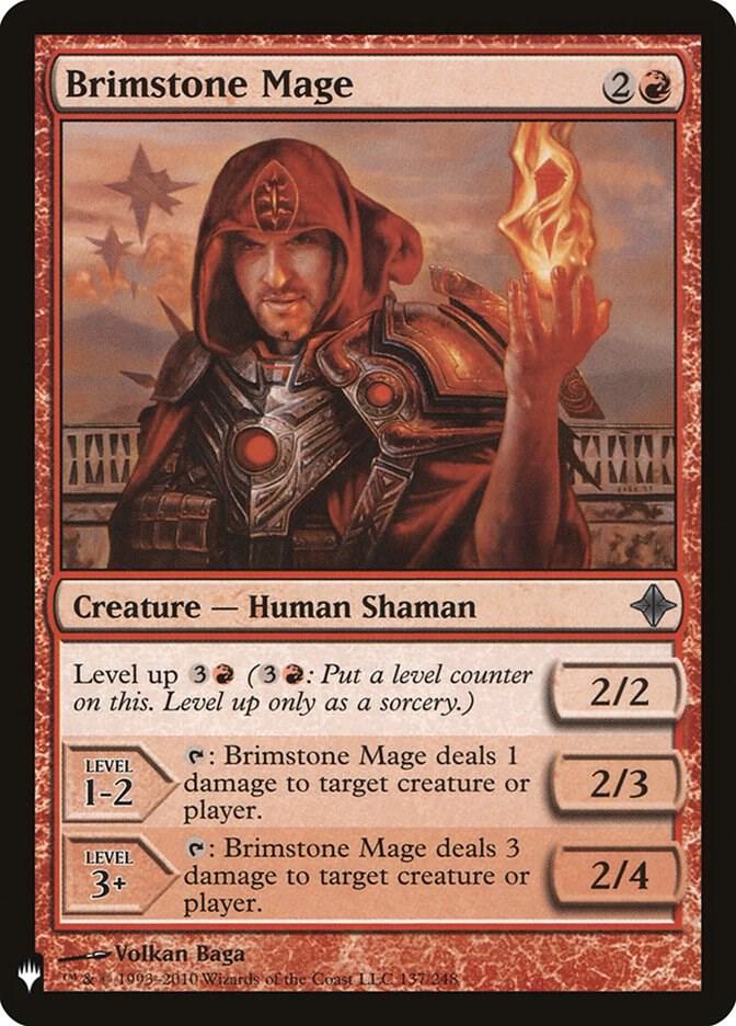 Brimstone Mage (137) [The List]