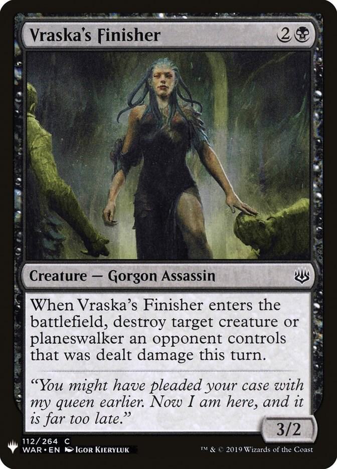 Vraska's Finisher (112) [The List]