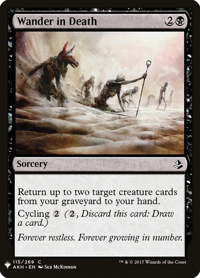 Wander in Death (115) [The List]