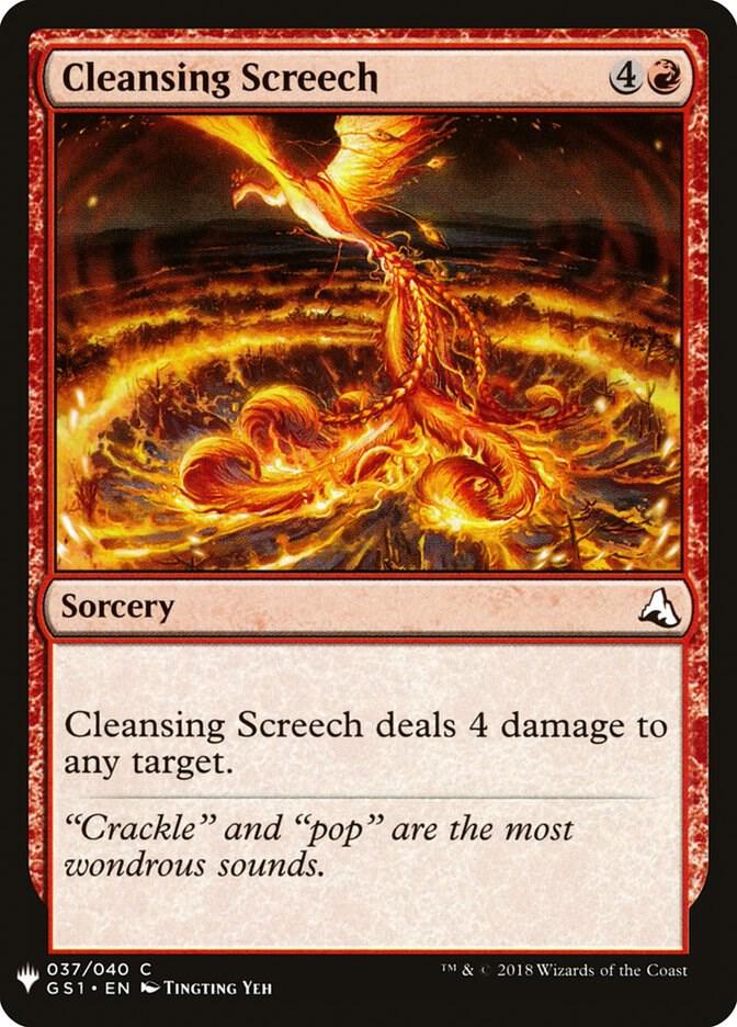 Cleansing Screech (37) [The List]