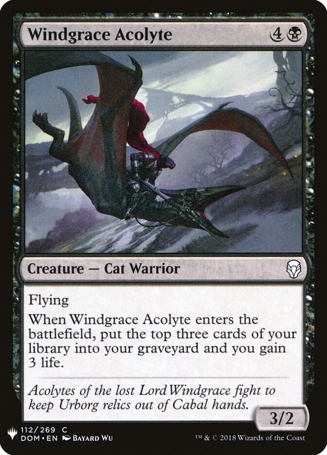 Windgrace Acolyte (112) [The List]