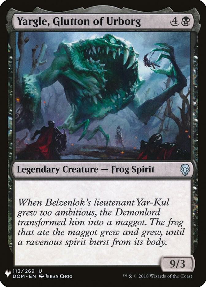Yargle, Glutton of Urborg (113) [The List]
