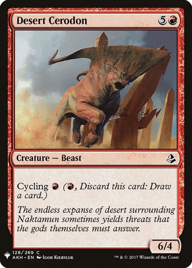 Desert Cerodon (128) [The List]