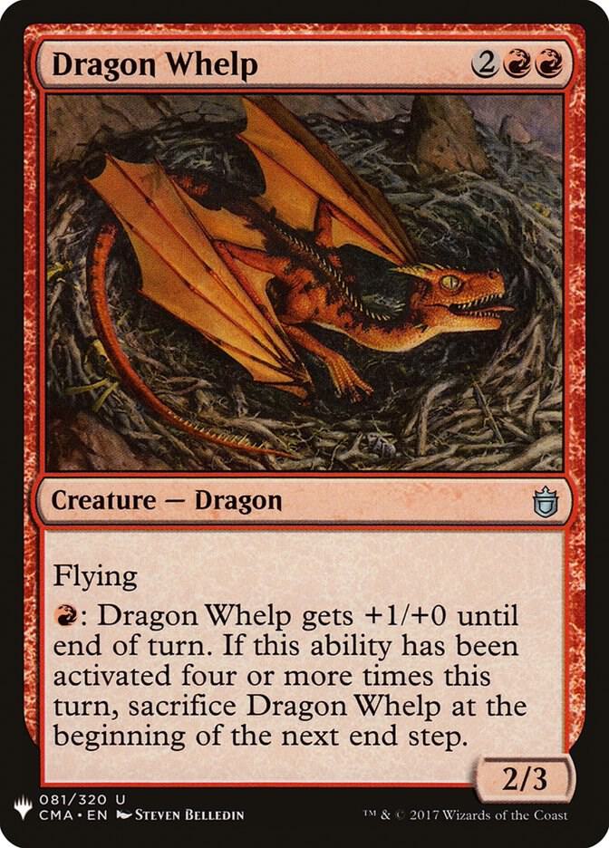 Dragon Whelp (CMA) (81) [The List]