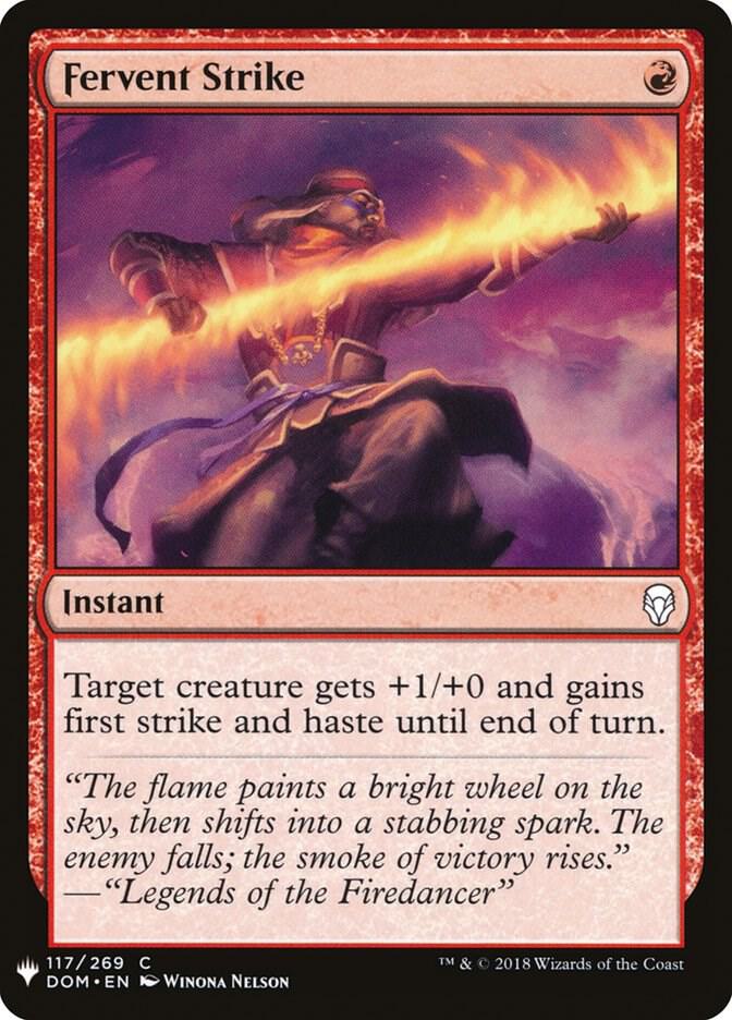Fervent Strike (117) [The List]