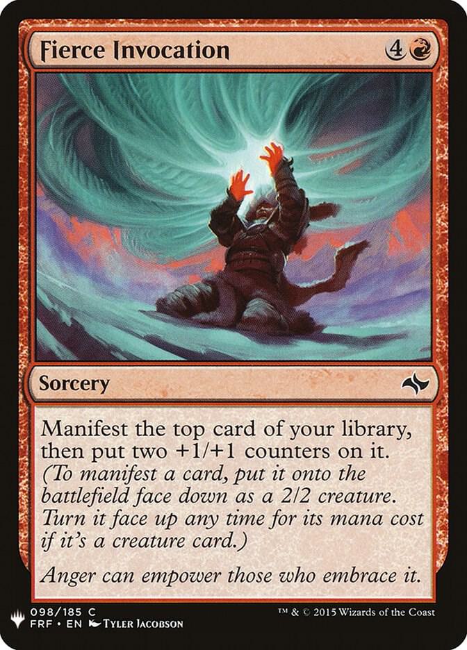 Fierce Invocation (98) [The List]