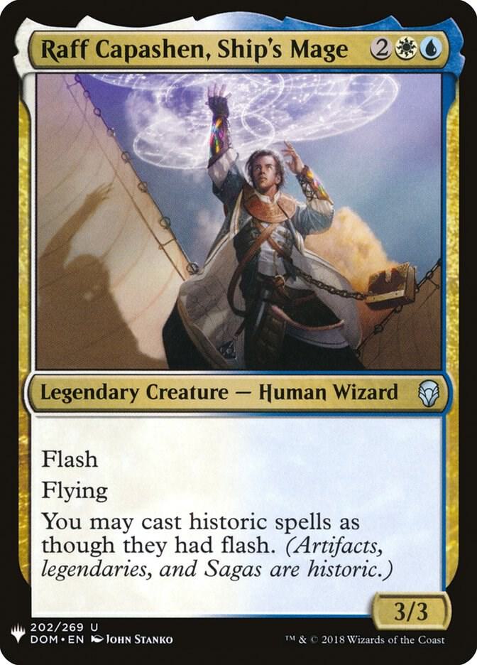 Raff Capashen, Ship's Mage (202) [The List]
