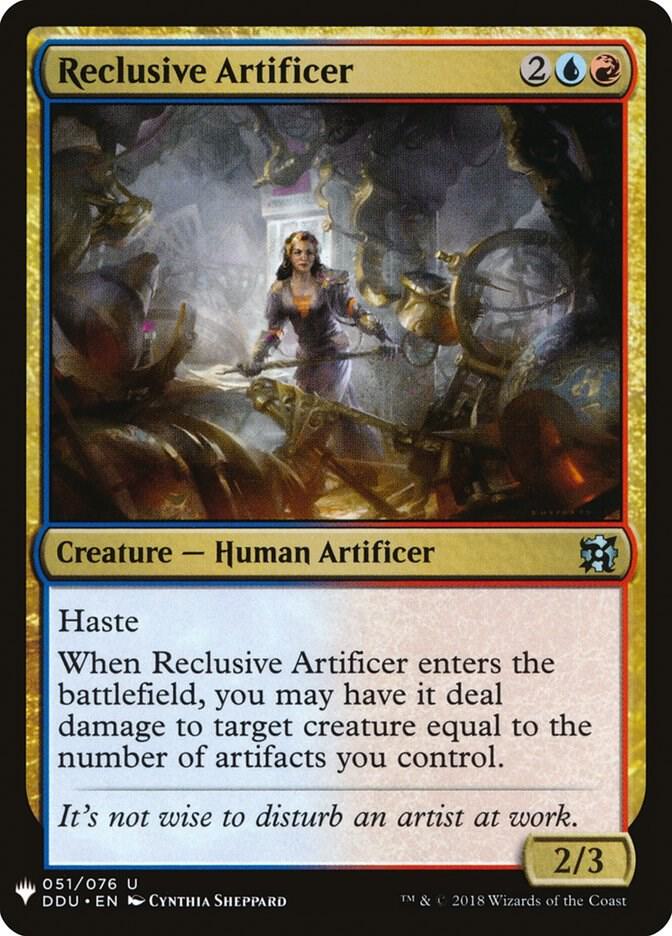 Reclusive Artificer (51) [The List]