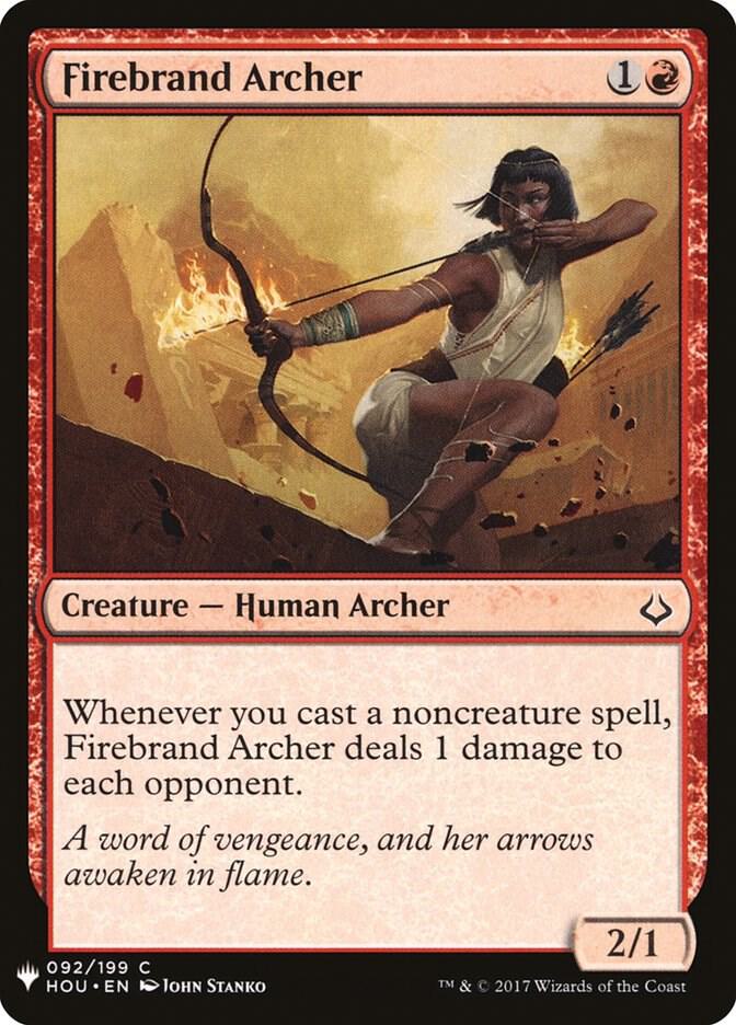 Firebrand Archer (92) [The List]