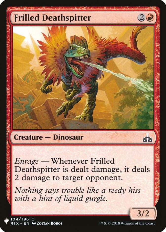 Frilled Deathspitter (104) [The List]