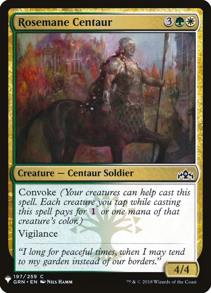 Rosemane Centaur (197) [The List]