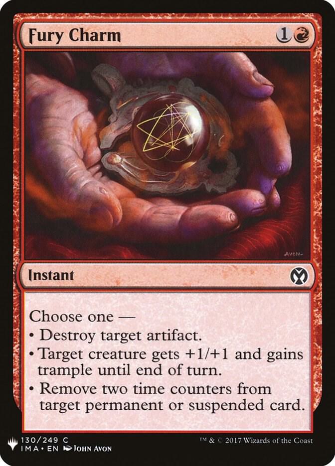 Fury Charm (130) [The List]