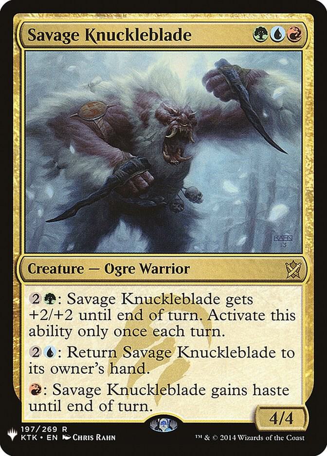 Savage Knuckleblade (197) [The List]