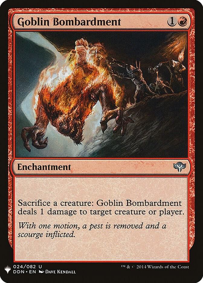 Goblin Bombardment (DDN) (24) [The List]