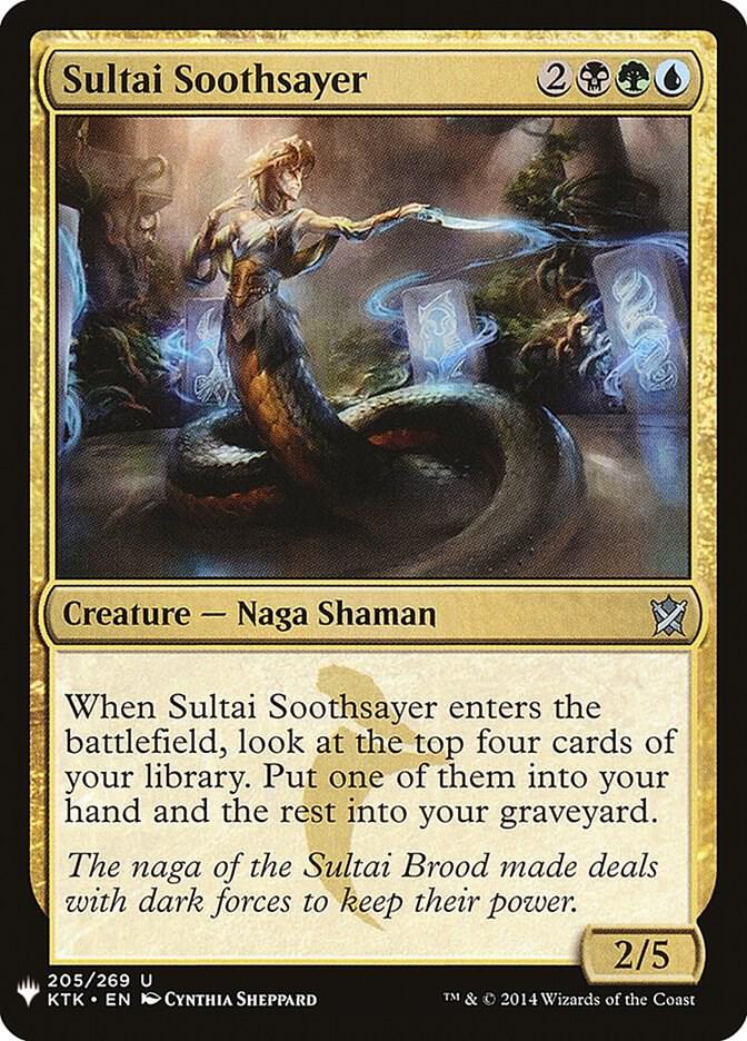 Sultai Soothsayer (205) [The List]