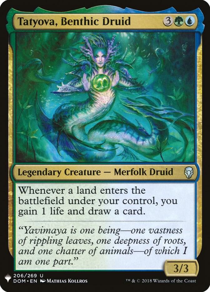 Tatyova, Benthic Druid (206) [The List]
