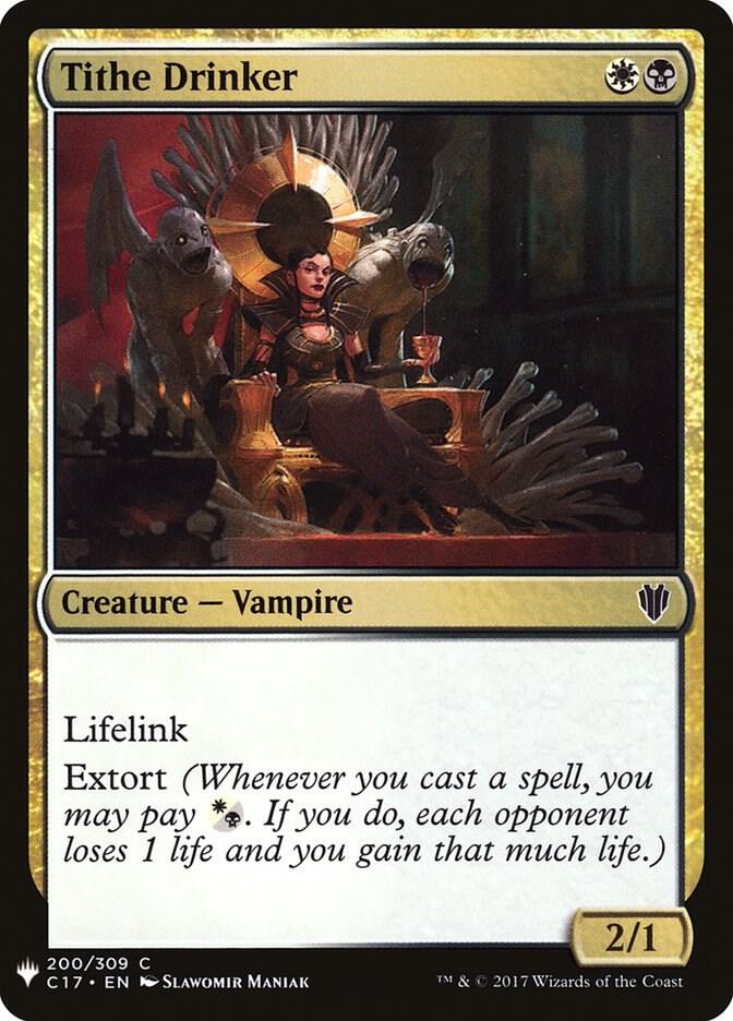 Tithe Drinker (200) [The List]