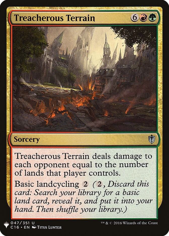 Treacherous Terrain (047/351) [The List]