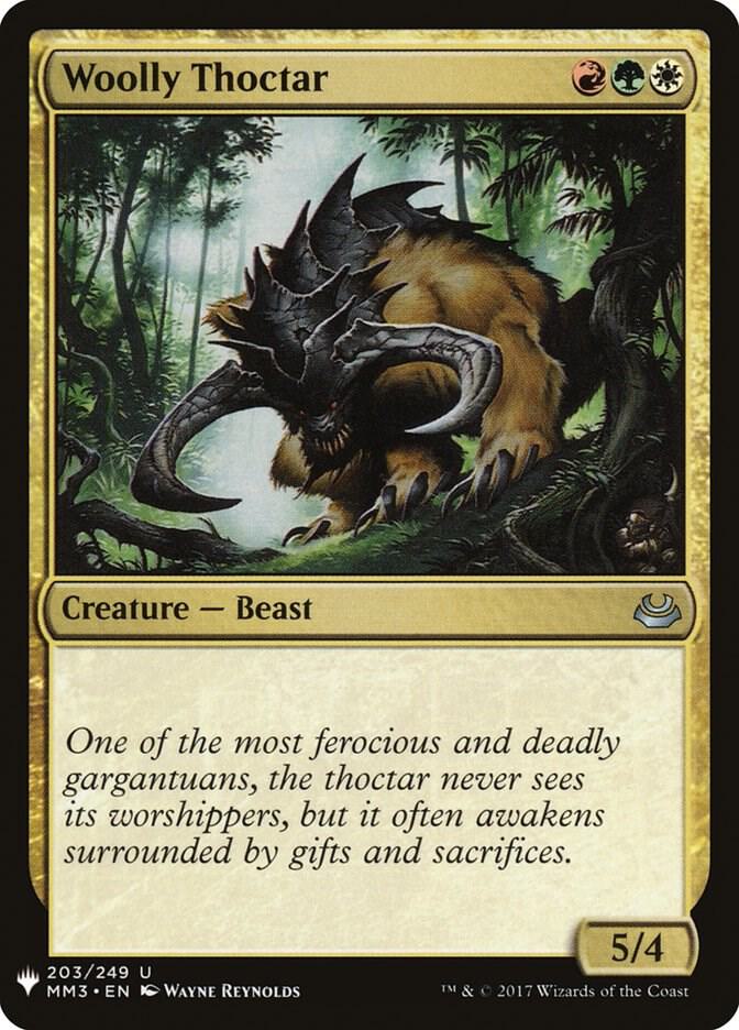 Woolly Thoctar (203) [The List]
