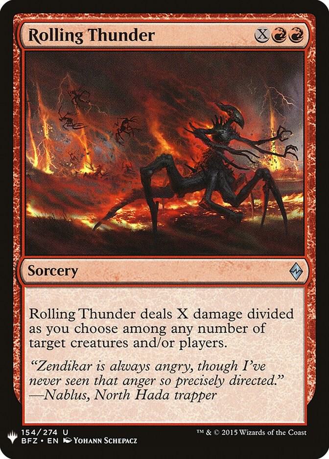Rolling Thunder (154) [The List]
