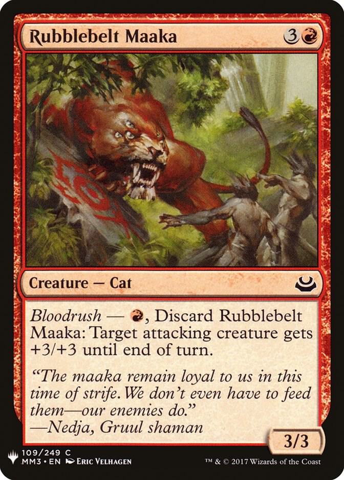 Rubblebelt Maaka (109) [The List]