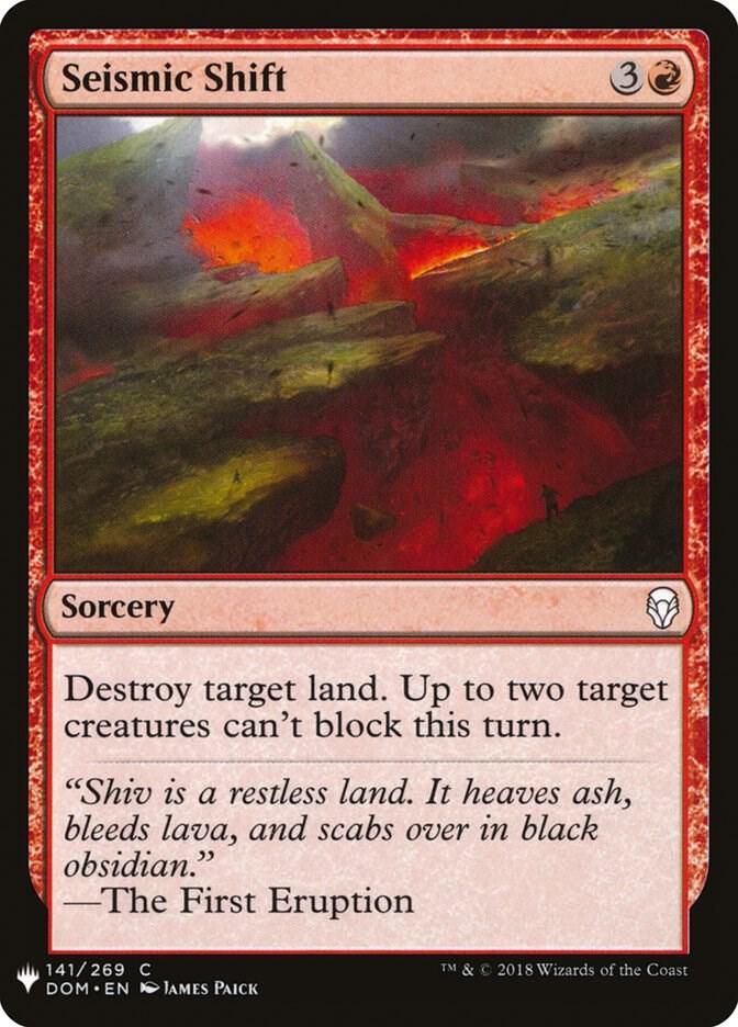 Seismic Shift (141) [The List]