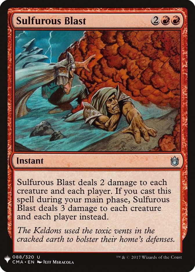 Sulfurous Blast (88) [The List]