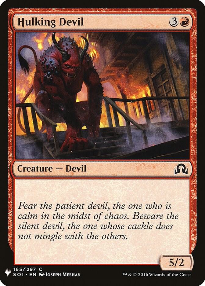 Hulking Devil (165) [The List]
