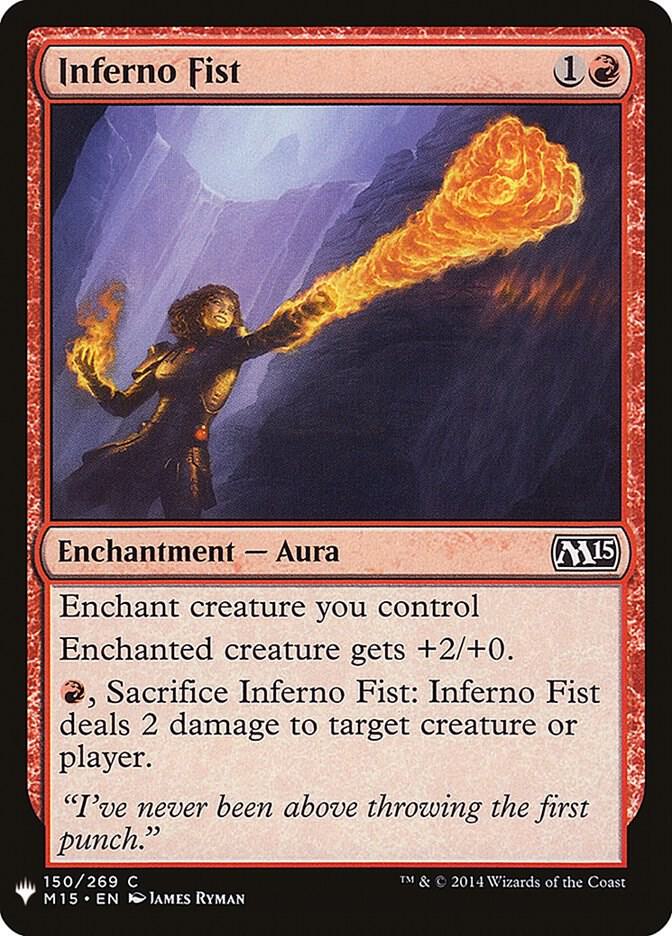 Inferno Fist (150) [The List]
