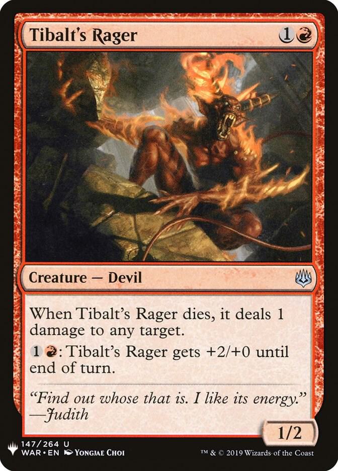 Tibalt's Rager (147) [The List]