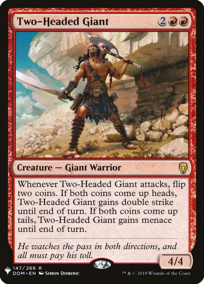 Two-Headed Giant (147) [The List]