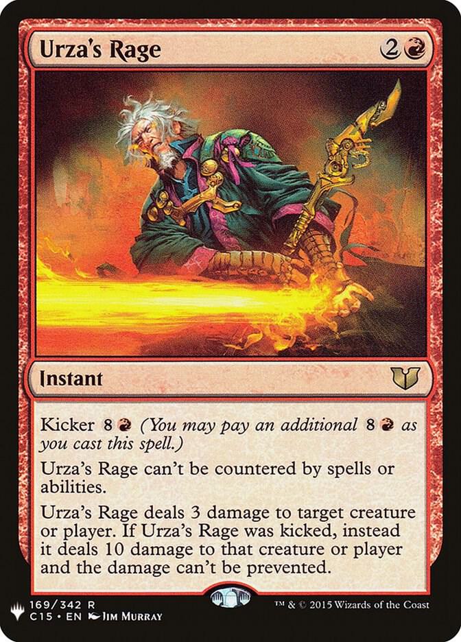 Urza's Rage (169/342) [The List]