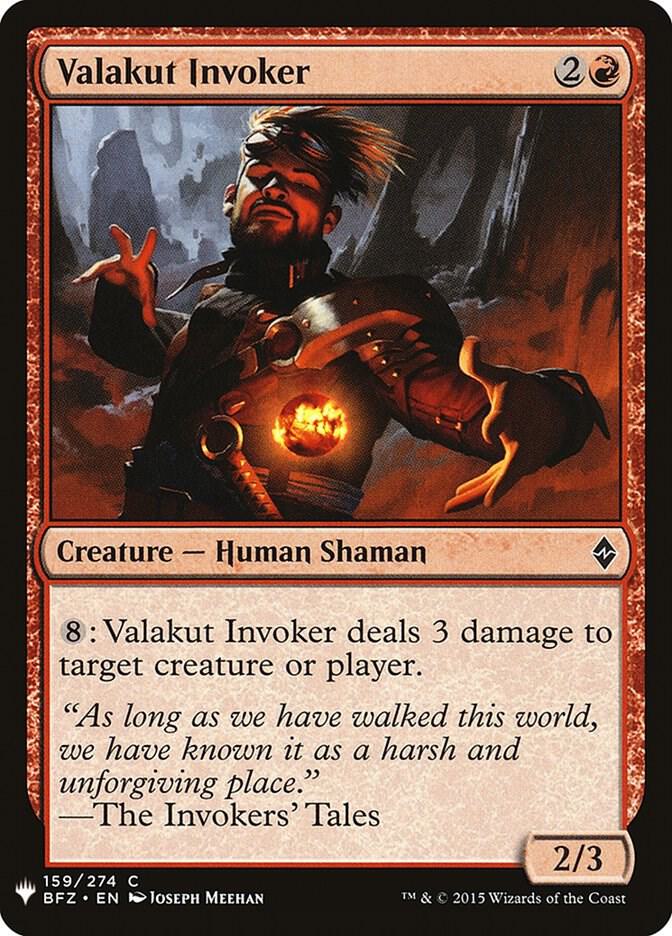 Valakut Invoker (159) [The List]