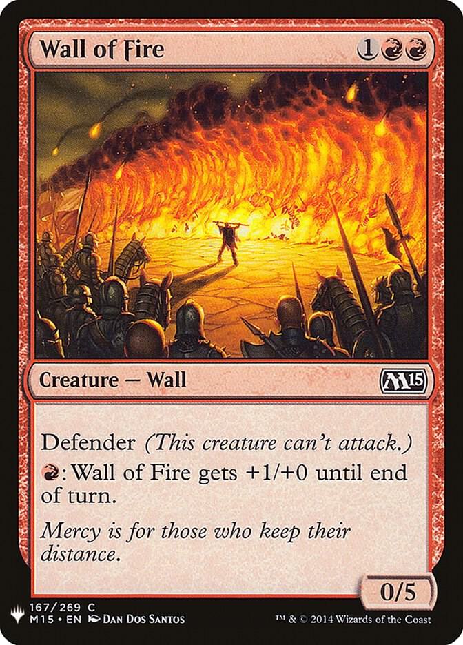 Wall of Fire (167) [The List]
